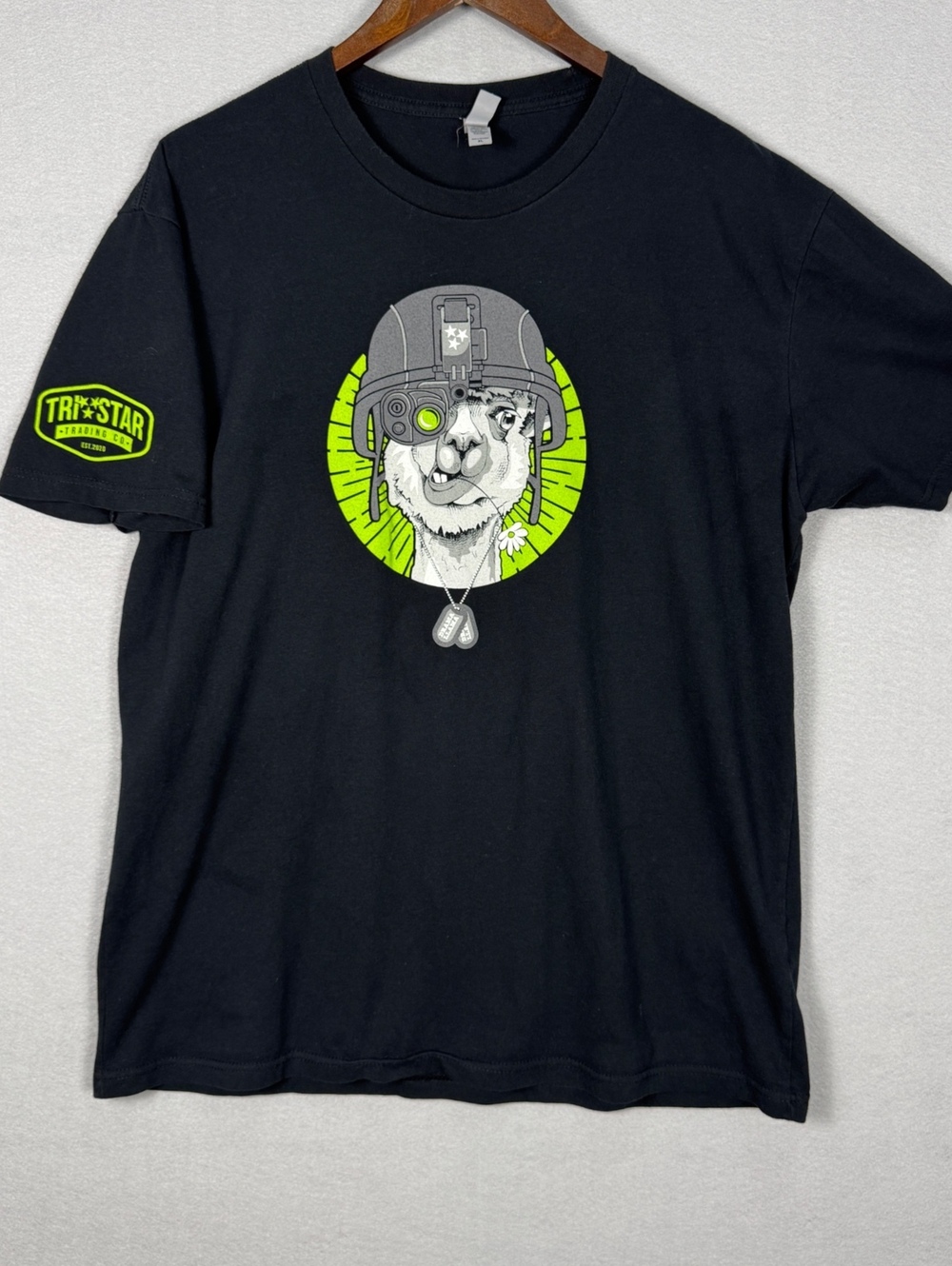 Next Level Apparel Mens XL Graphic T-Shirt Black